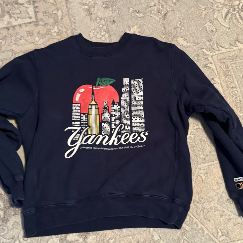 Madhappy NY Yankees Logo - Navy